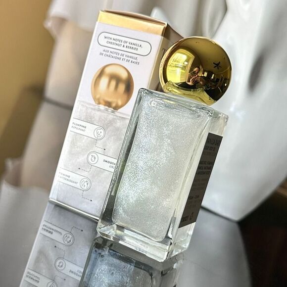 NIB Truly Vanilla Baby Luxury Body Oil Nourishing Antiaging Glistening Shimmer - Picture 10 of 12